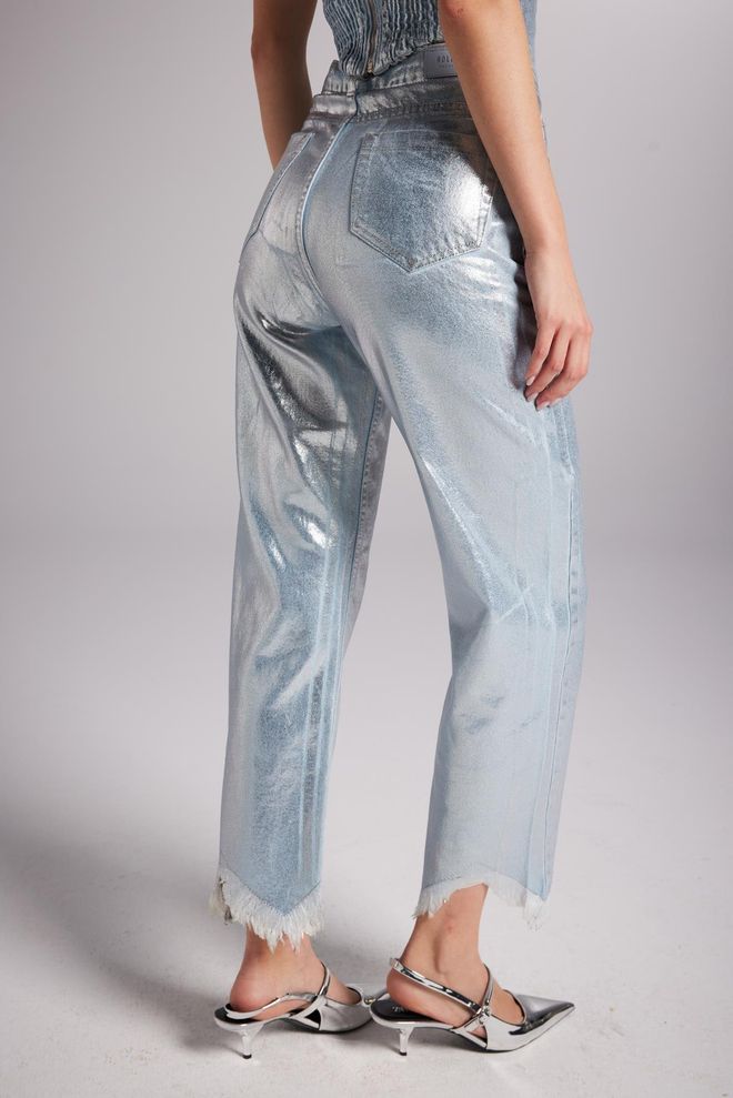 Glossy Jeans Blue Sky