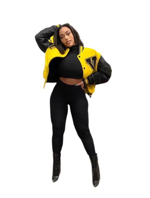 Varsity Color Letter Printing Jacket