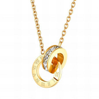 NECKLACE, 18K GOLD PLATED STEEL