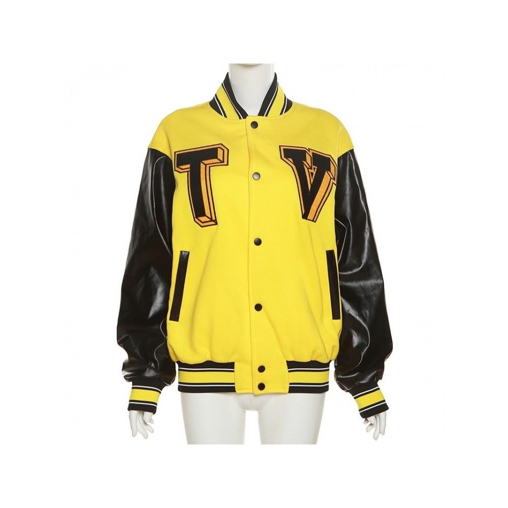 Varsity Color Letter Printing Jacket