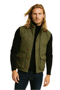 Casual Pure Color Plush Men's Cotton Jacket
