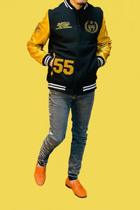 Varsity Men Jacket  Leather & Wool