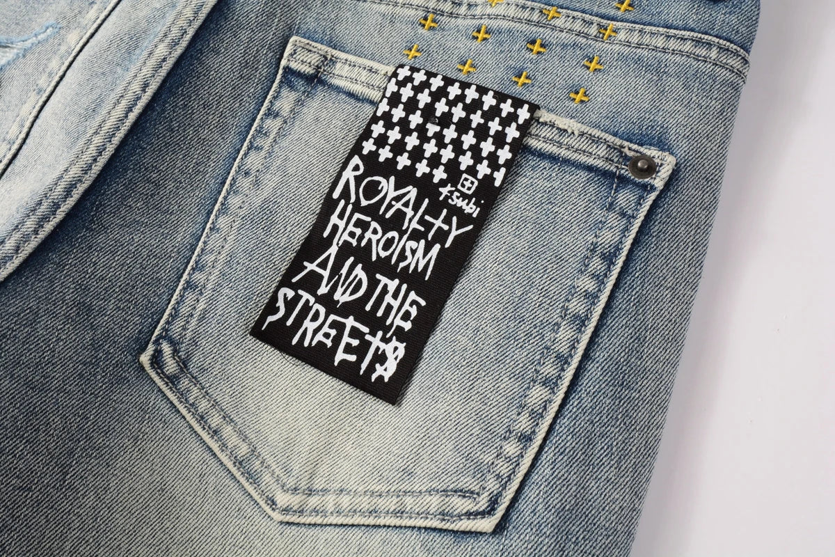 Top Quality Brand Original Elastic Fabrics Denim Designer Jeans Kusbi Jeans