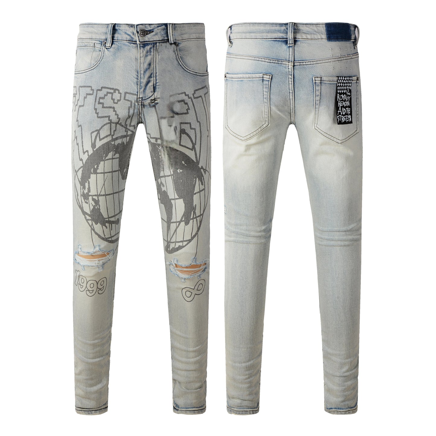 Top Quality Brand Original Elastic Fabrics Denim Designer Jeans Kusbi Jeans