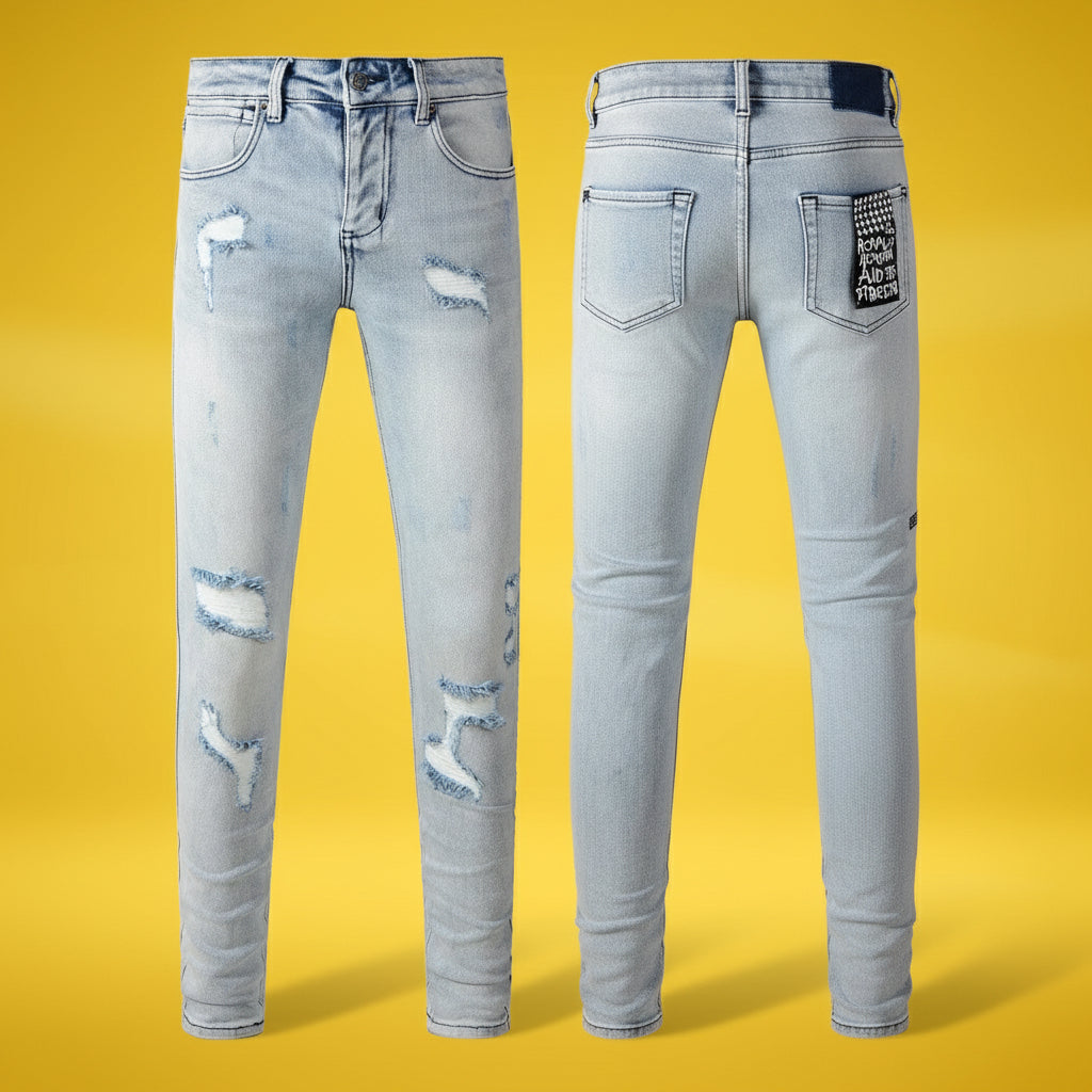Top Quality Brand Original Elastic Fabrics Denim Designer Jeans Kusbi Jeans