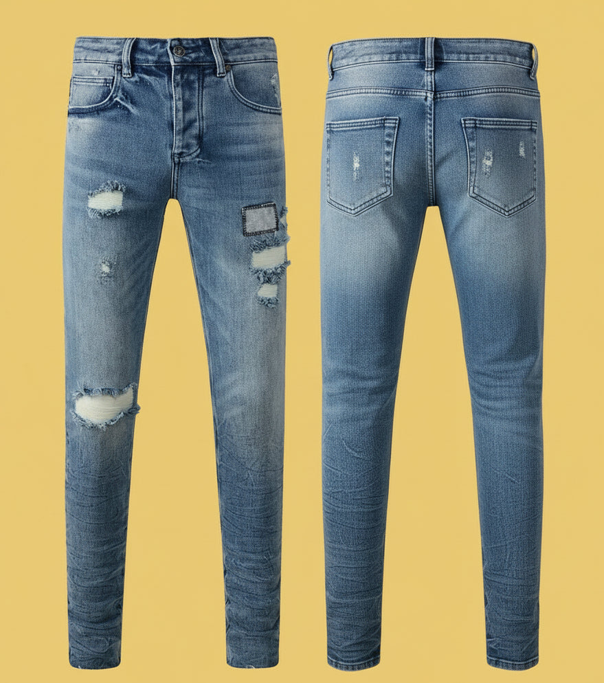 Top Quality Brand Original Elastic Fabrics Denim Designer Jeans Kusbi Jeans