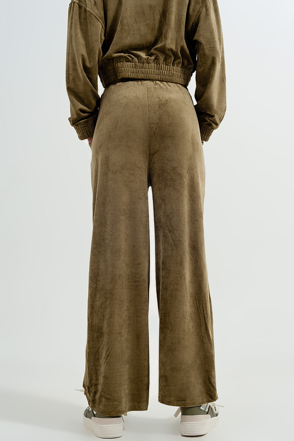 Women's Jogger Drawstring Waist in Green