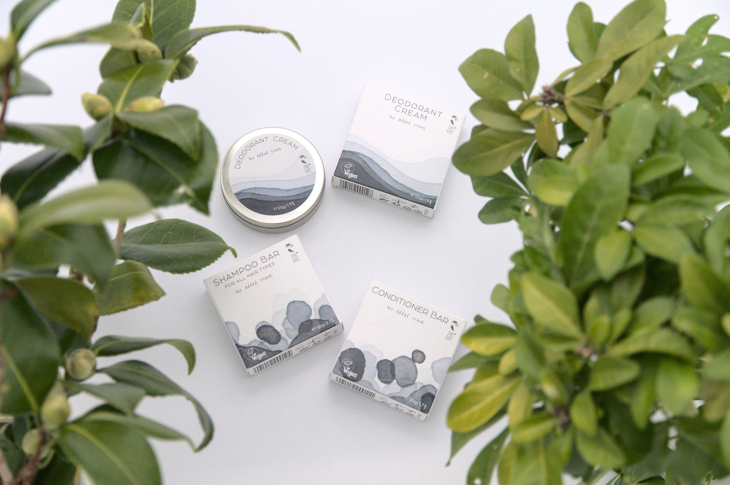 Solid shampoo bar - For all hair types - No added scent - Vegan