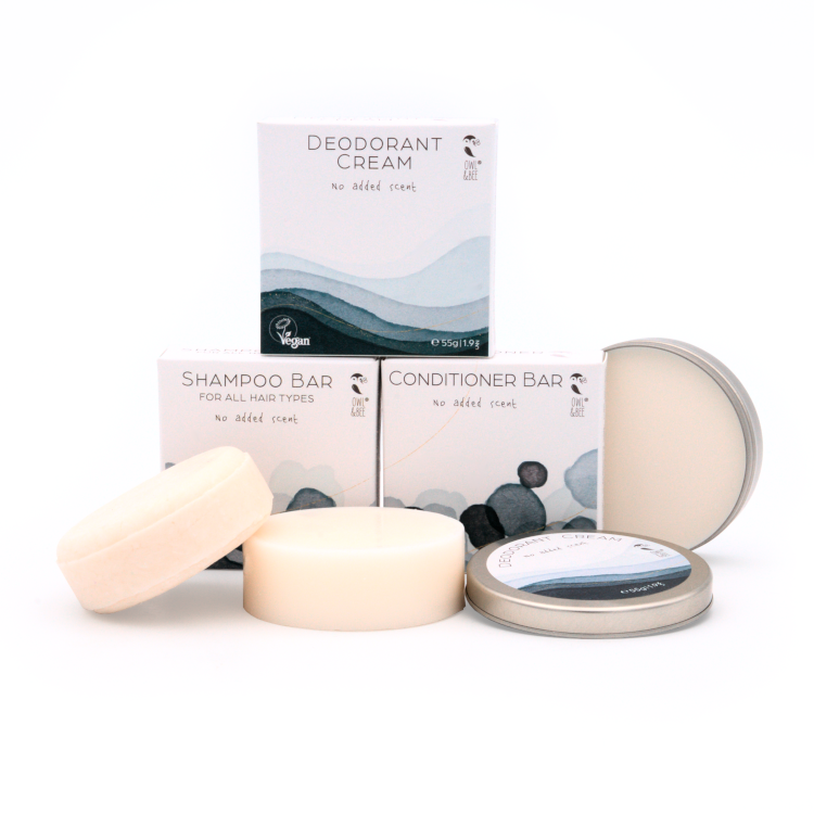 Solid shampoo bar - For all hair types - No added scent - Vegan